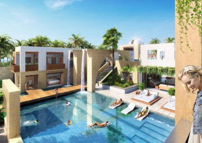 100% Living Building Estate Concept