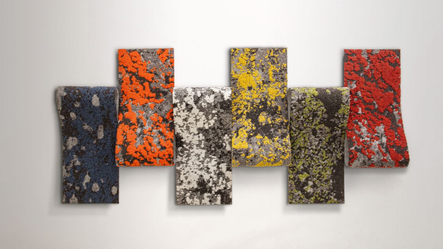 Lichen carpet line by Mohawk Group and McLennan Design