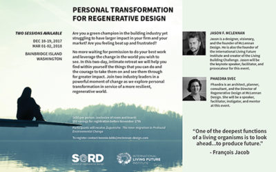 Workshop: Personal Transformation for Regenerative Design